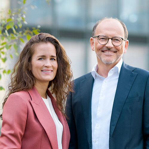 Fragen an Thomas Groß, CEO, und Petra Sandner, CSO