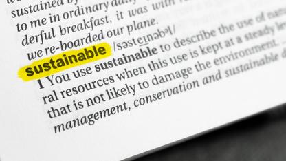 Sustainable Erklärung