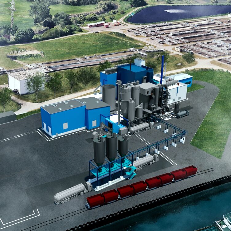 Helaba und Hamburg Commercial Bank finanzieren gemeinsam Schlüsselanlage zur Rückführung von Phosphor in den Wirtschaftskreislauf