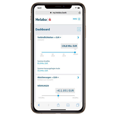 Neues Release für die Kunden­portale der Helaba