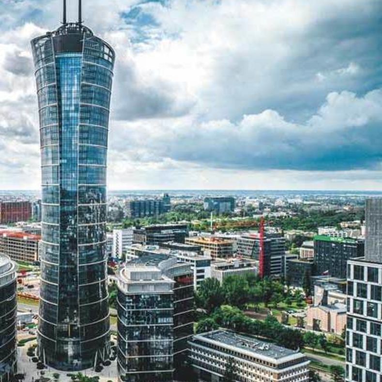 Construction boom on the Vistula