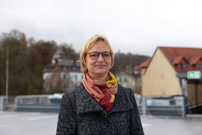 Katja Wolf, seit 2012 im Amt der Oberbürgermeisterin